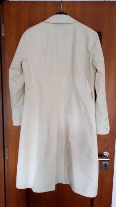 casaco vestido e gabardine