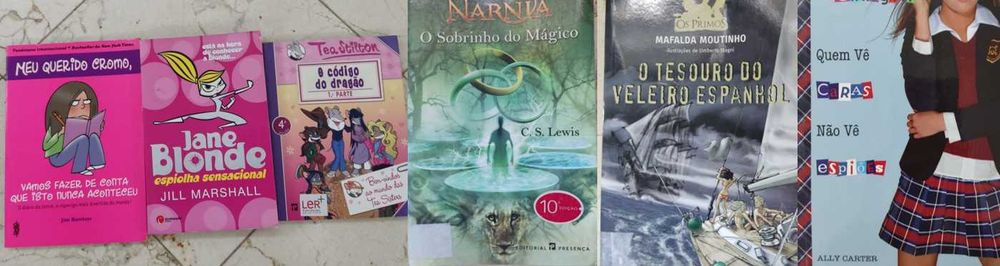 Livros Adolescente Rapariga PACK
