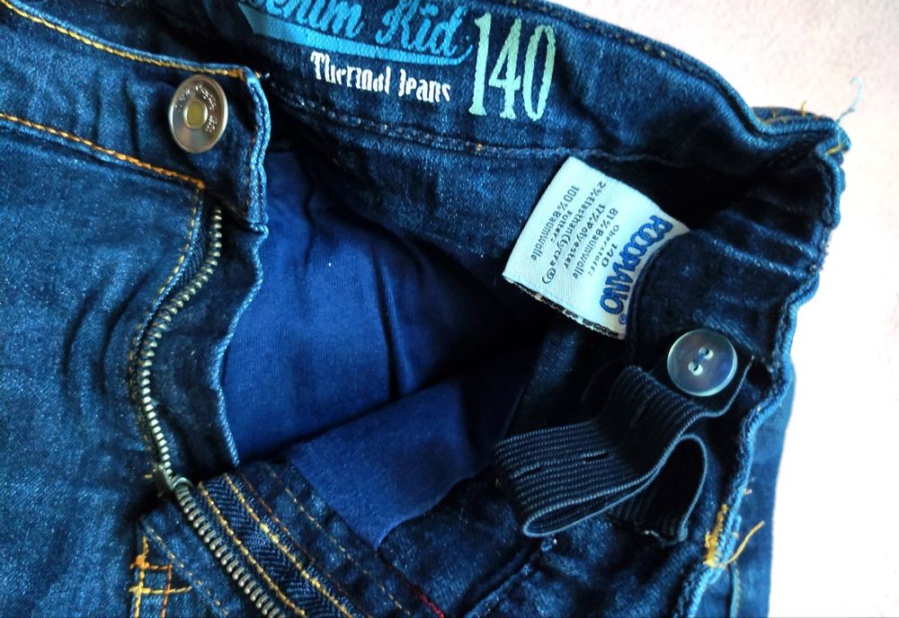 Стильні джинси з утеплювачем, Pocopiano 140-146