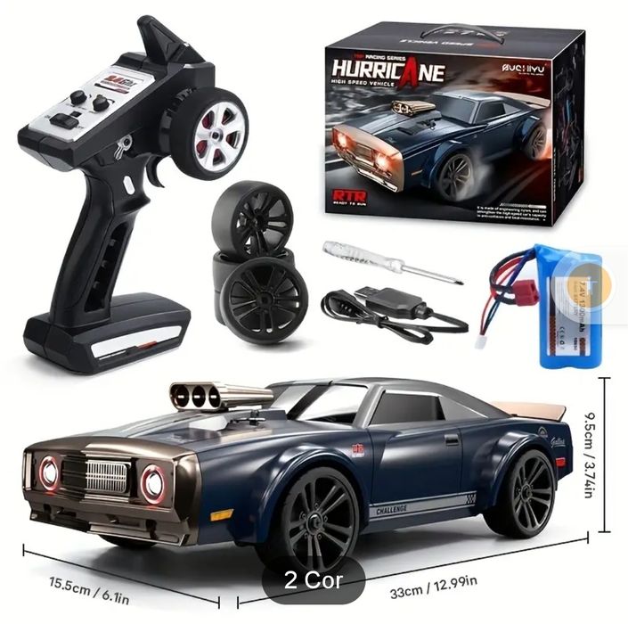 Carro RC Drift SUCHIYU SCY 16303 1/16 4WD Retro NOVO