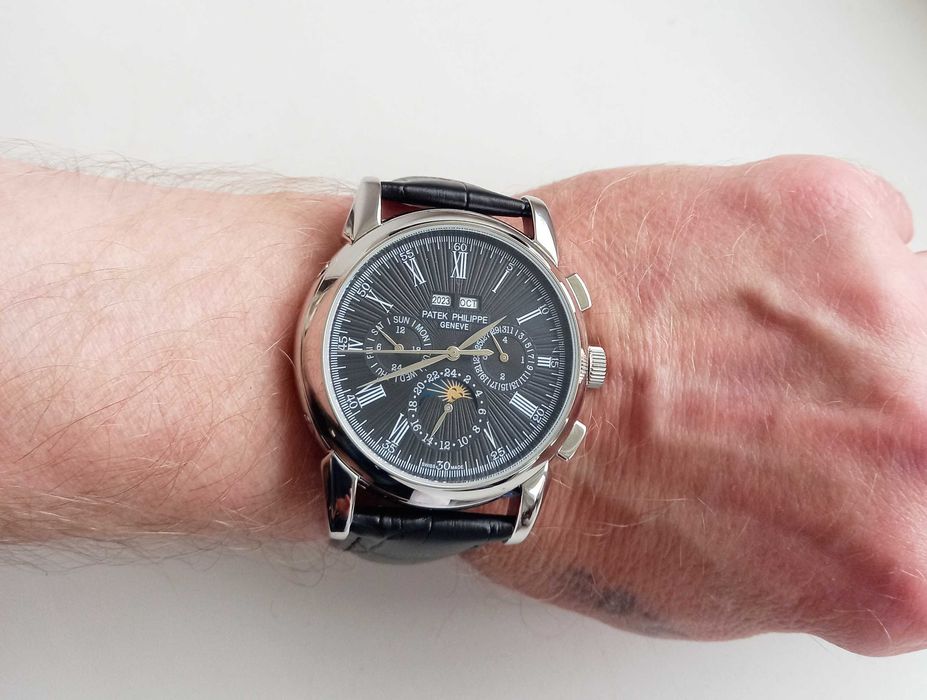 Годинник чоловічий Perpetual calendar (2 кольори)механіка.клас ААА