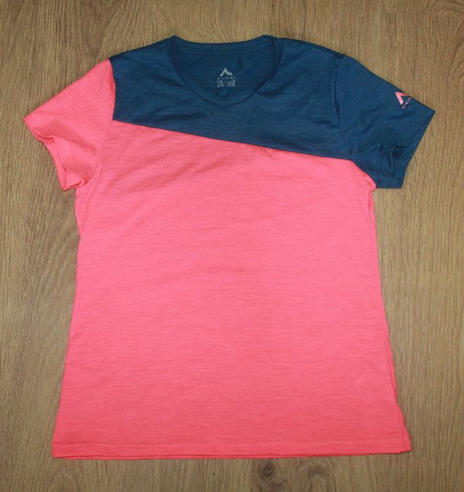 Женская термо футболка шерсть mckinley merino wool l-xl
