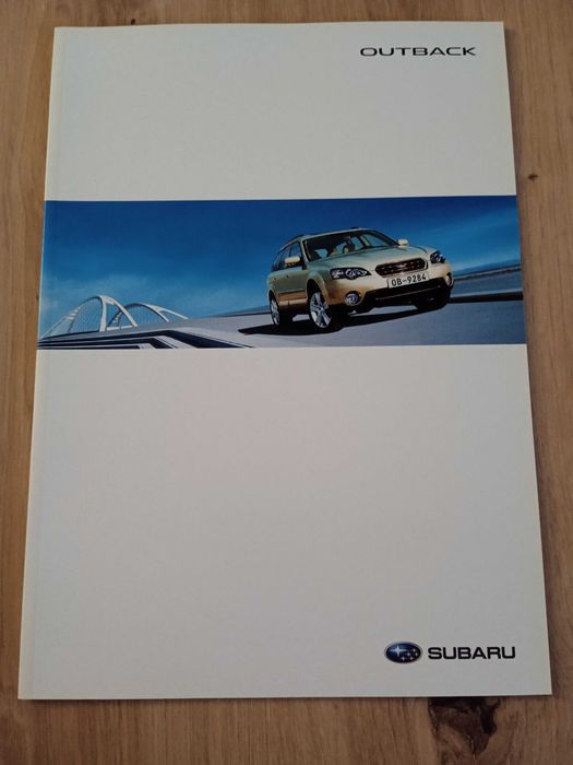 Catálogo Subaru Impreza, Legacy Outback