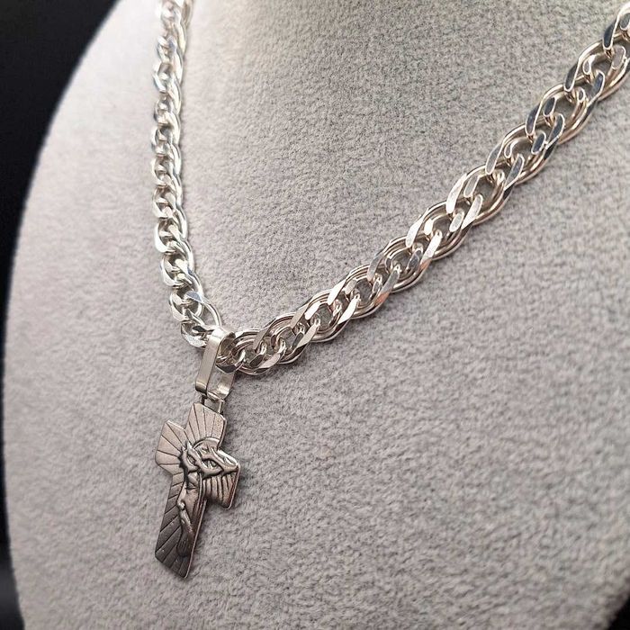 Srebrny łańcuszek 55,60g SPOKO LOMBARD BEŁCHATÓW skup srebra