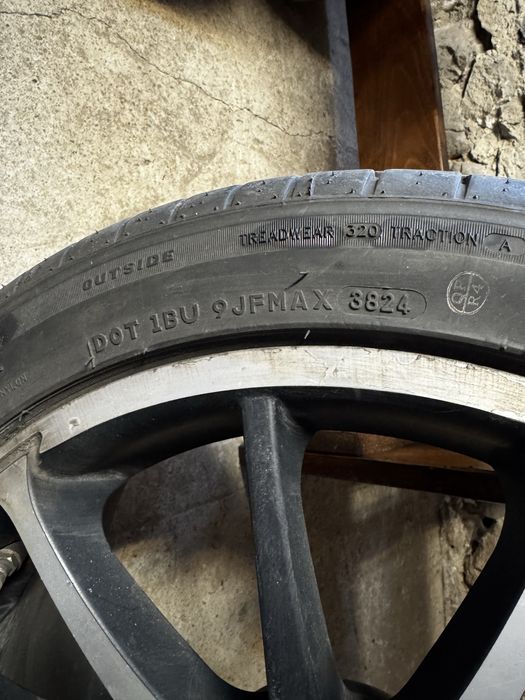 Alufelgi Brock 17 4x100+opony letnie 205/45R17 Komplet(23/24rok)