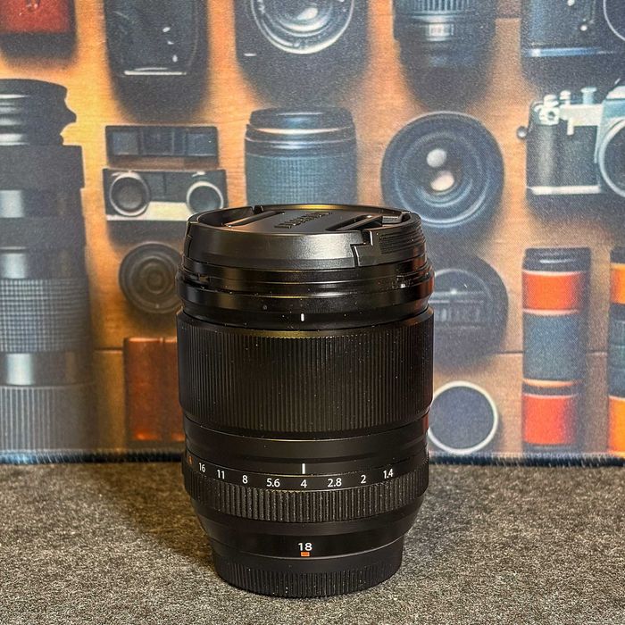 Lente Fujifilm XF 18mm F1.4 R LM WR – Excelente estado