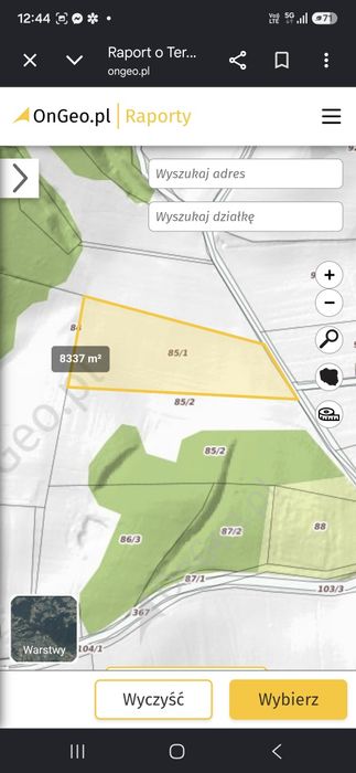 Działka budowlana Suwalszczyzna - Widok 3