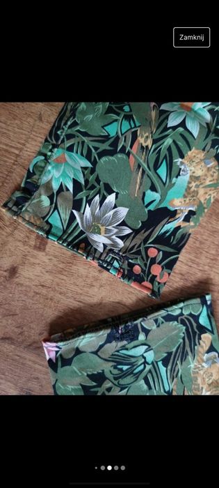 Długie spodnie w kwiaty  Maison Scotch