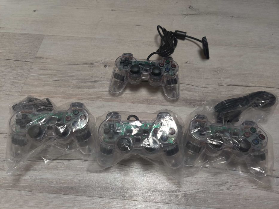 Проводной вибро джойстик для playstation 2, 1, PSX.