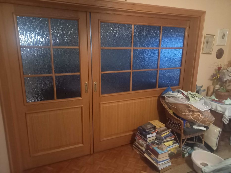 Drzwi dębowe rozsówane