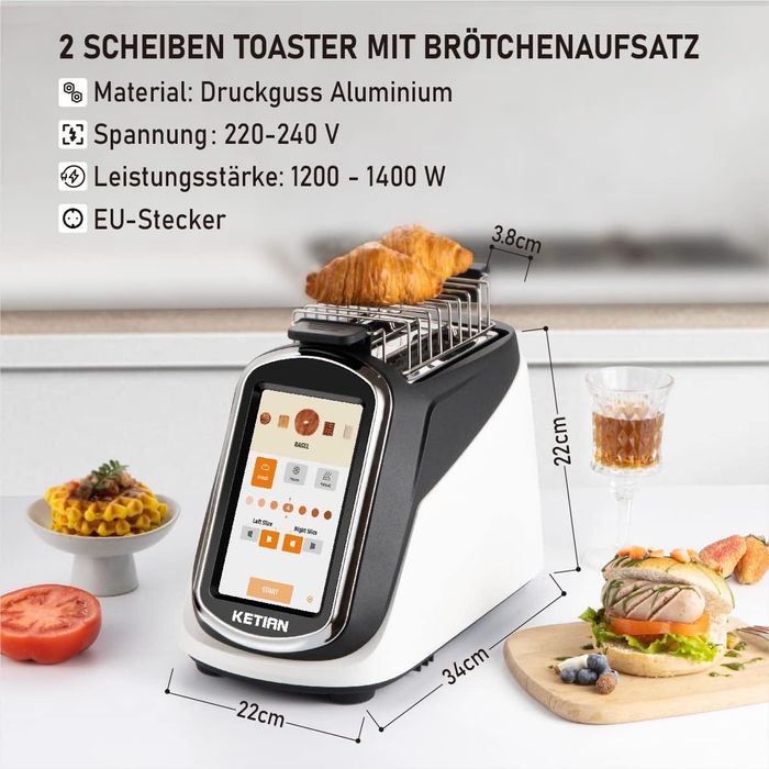 Розумний тостер - Smart Toaster KETIAN KT-03