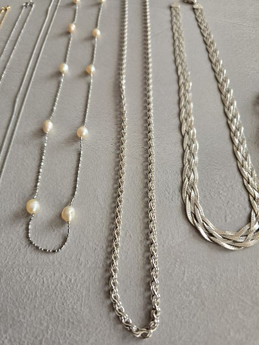 Чокер кольє ланцюжок срібло