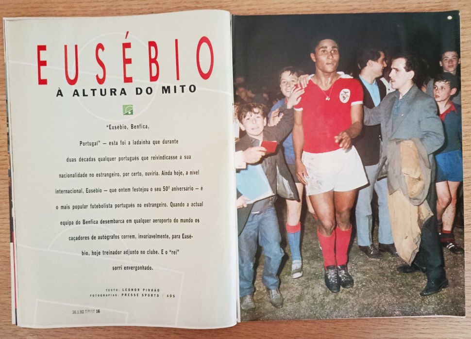 Eusébio - 50 anos - revista Público