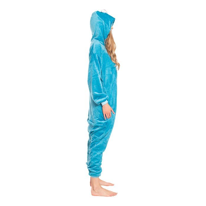 Piżama Damska Kigurumi Onesie Strój Ciasteczkowy Potwór 145-155 cm S