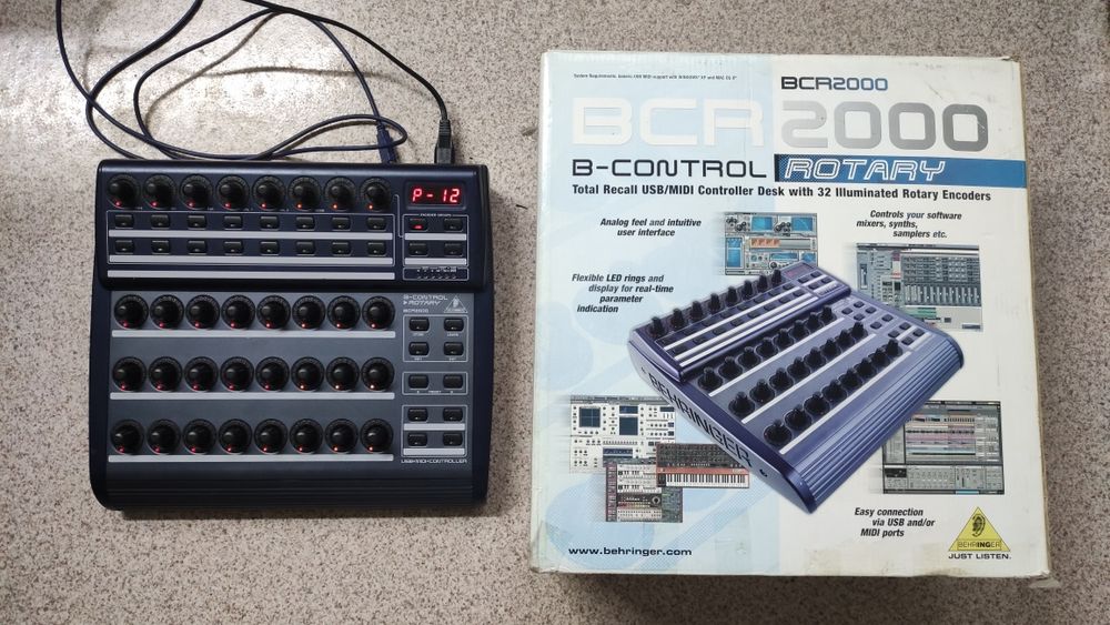 Behringer BCR2000 midi контроллер