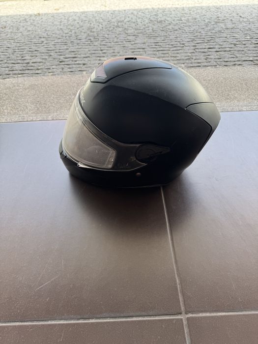 Capacete shark preto mate