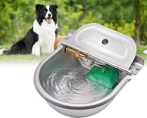 Poidło INOX z zaworem pływakowym, ze stali nierdzewnej, 2,5 litra