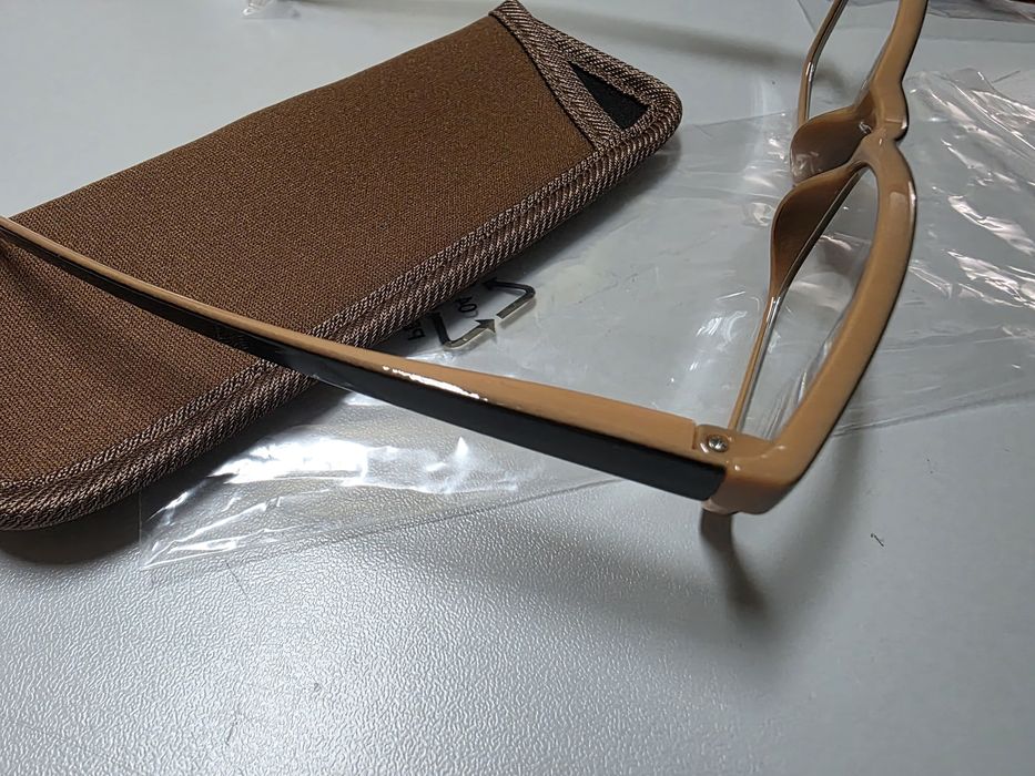 Óculos de Leitura +1.0 Bege/Preto