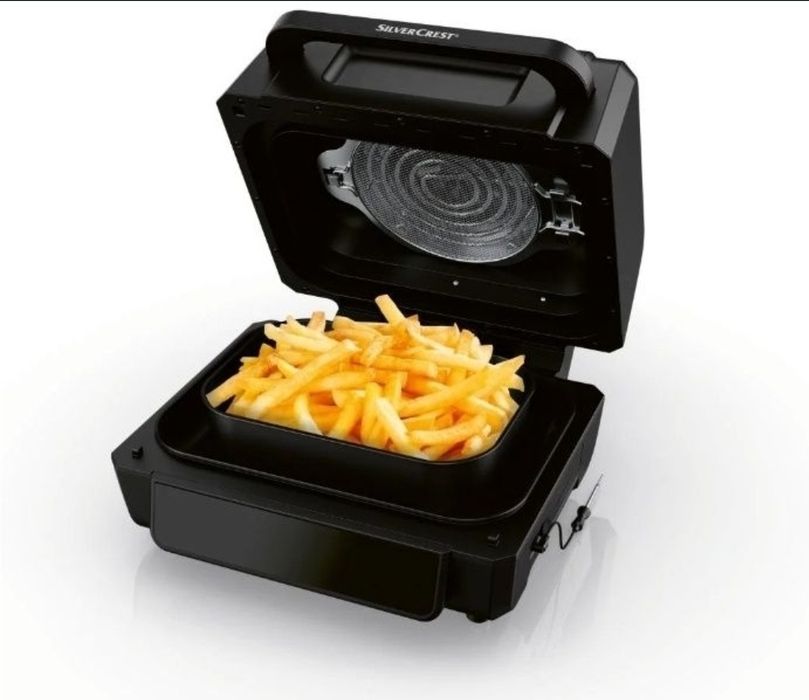 Frytkownica beztłuszczowa Air Fryer 7w1 z funkcją grilla, 2460 W, SHFG