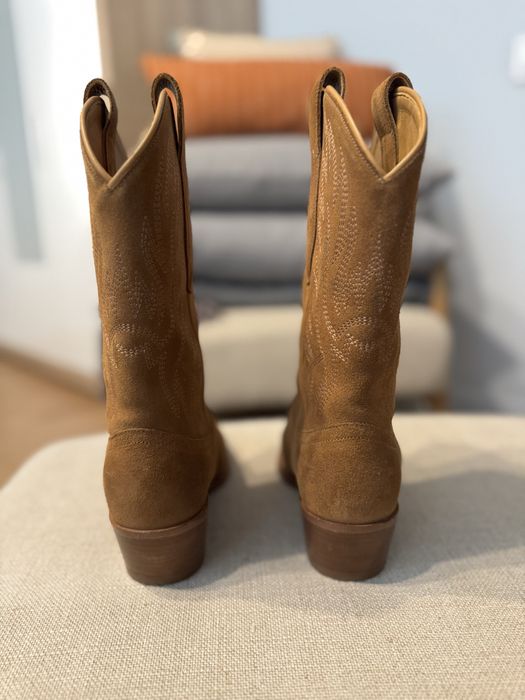 Polo Ralph Lauren чоботи казаки замшеві