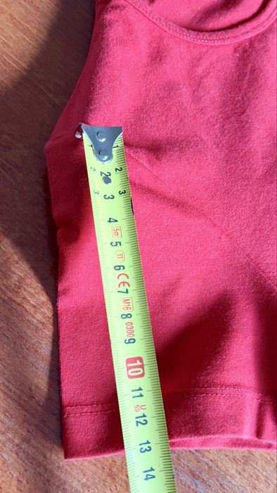 T shirt vermelha Versace Sport