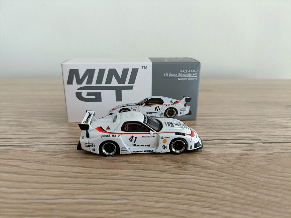 Mini GT Mazda RX 7 LB i Nissan Silvia s15 LB ADVAN