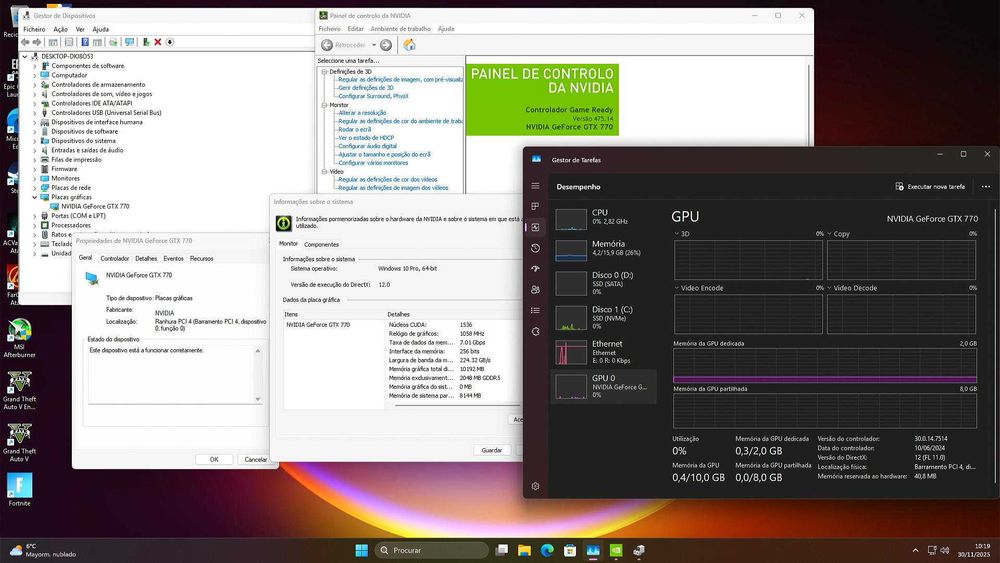 Bundle GPU + Fonte ATX