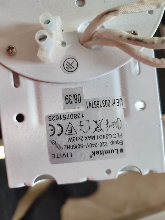 6 Focos encastre IP40 Lumitek