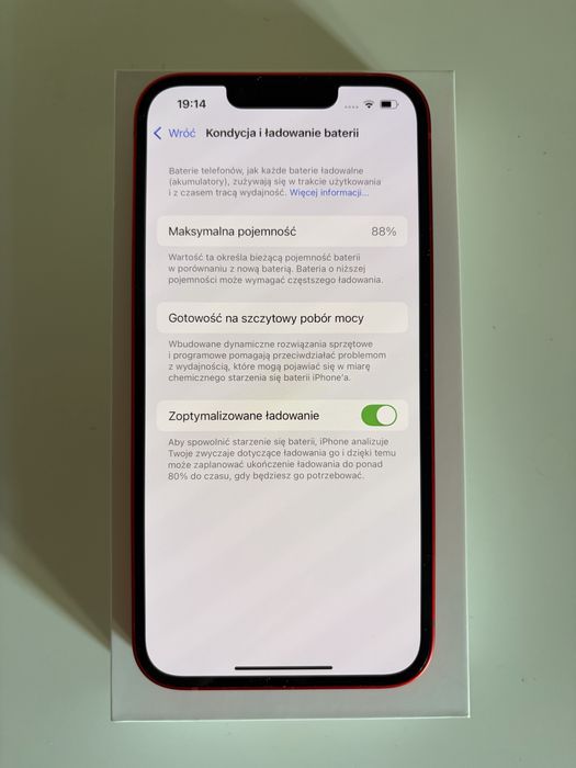 Iphone 14 128 gb- bardzo dobry stan