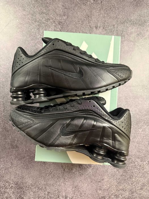 ‼️Кросівки Nike Shox R4 Triple Black