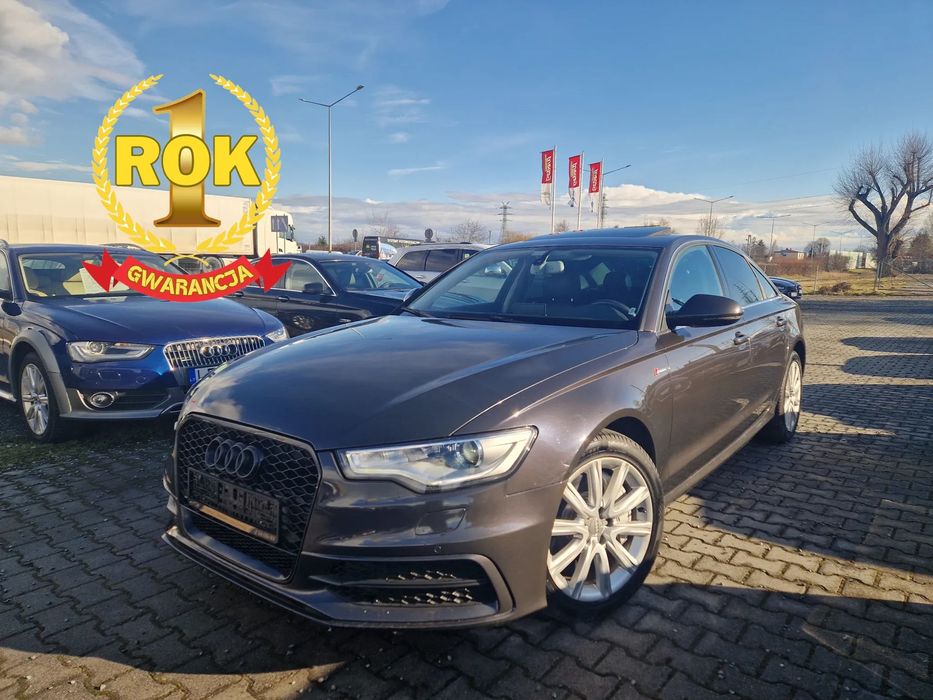 Audi A6 Limousine Bardzo bogata*Świeżo po wymianie rozrządu olei ZAMNIANA S LINE