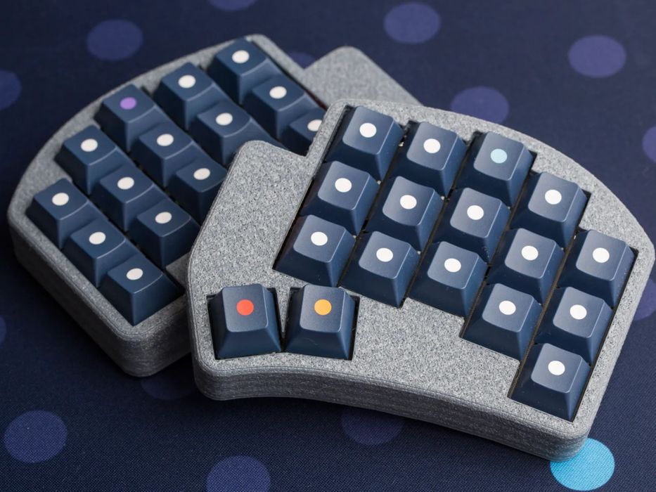 Caixa Personalizada Ferris Sweep MX Teclado