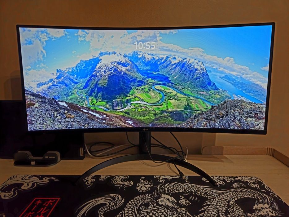 Monitor LG 34'' 160Hz UltraWide 3440x1440px – Jak NOWY