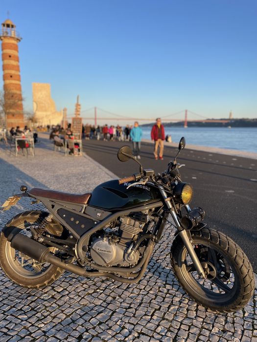 Kawasaki er5 500 Scrambler Cafe Racer