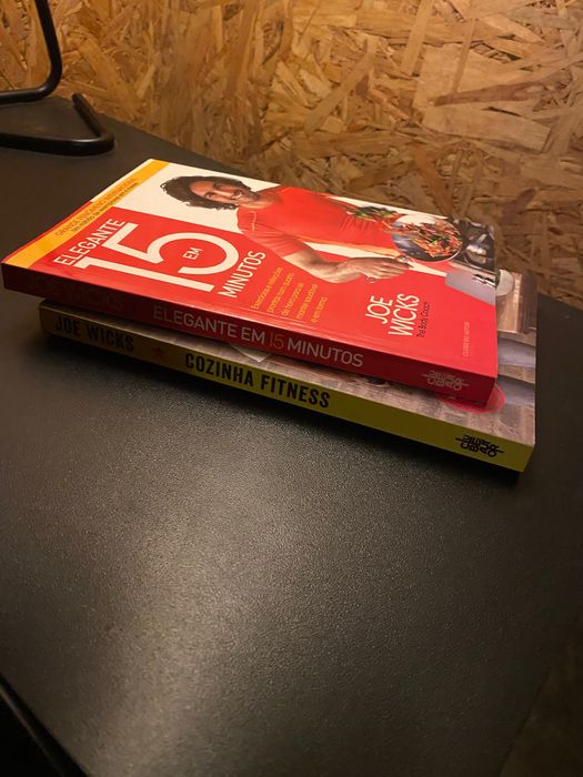 Livros Joe Wicks (Cozinha Fitness & Elegante em 15 minutos)