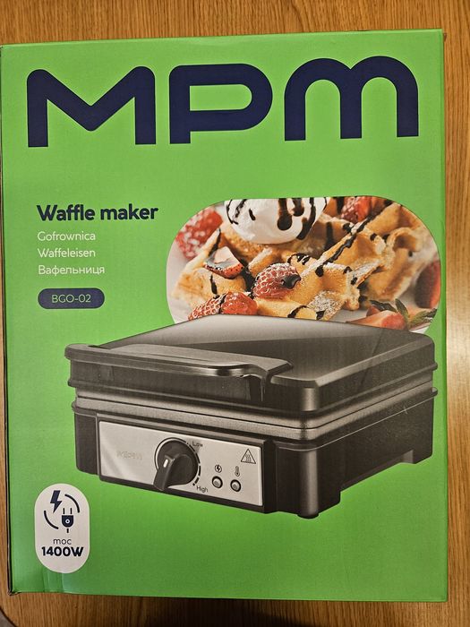 Gofrownica MPM 1400W