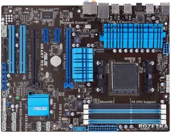 FX-8320 + Asus M5A97R2.0 + 8 Gb DDR3 + Asus Xonar D1