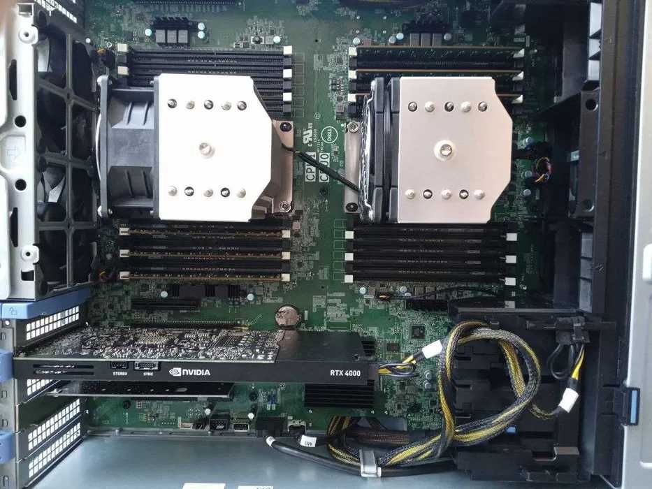 ОПЕРАТИВКА! Сервер DELL 7920 512GB DDR4! Два Xeon PLATINUM 8273 3.7GHZ