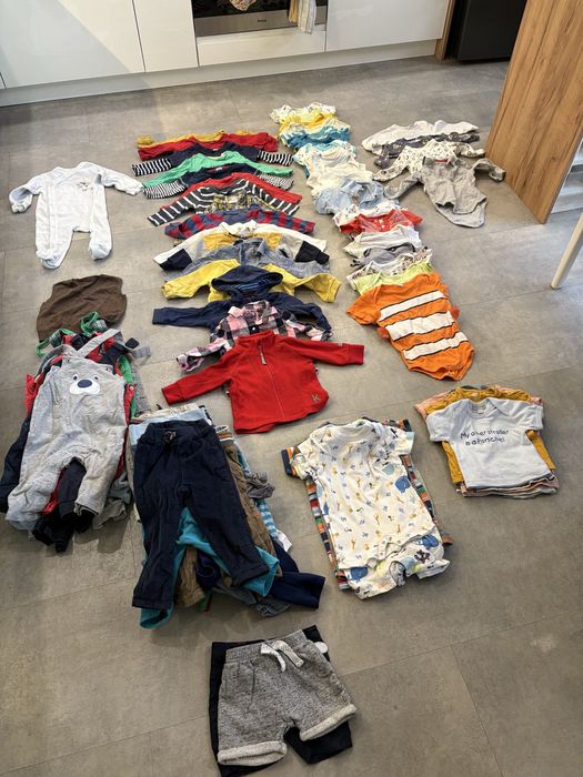 Ubranka dla chlopca 74 i 80