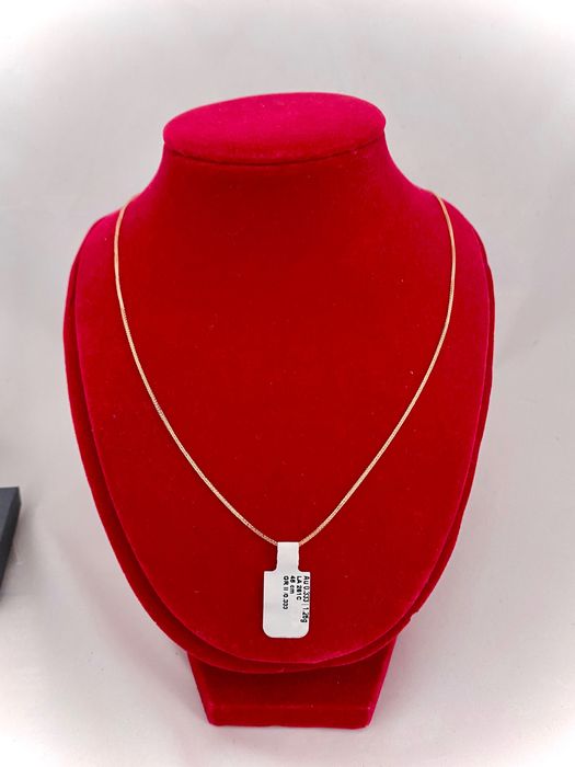 Nowy Złoty naszyjnik łańcuszek Lisi Ogon diamentowany. Sklep