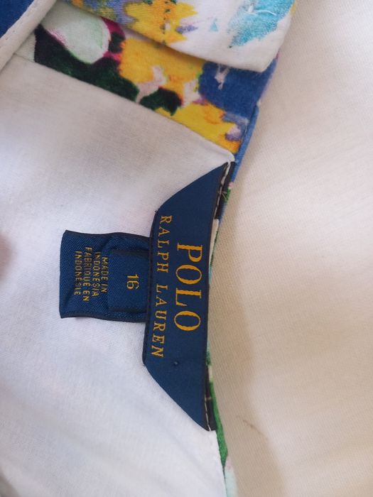 Sukienka w kwiaty Ralph Lauren