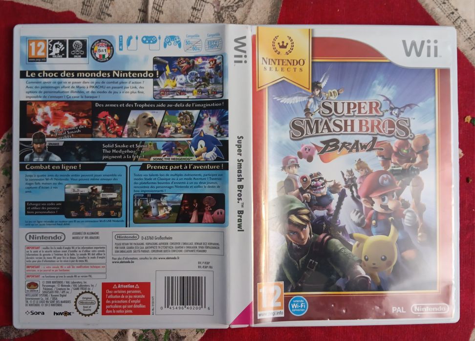 Super Smashbros Brawl Nintendo wii