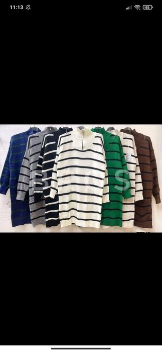 Anton long Varlesca Sweter długi ciepły zimowy XL XXL 42 44 oversize