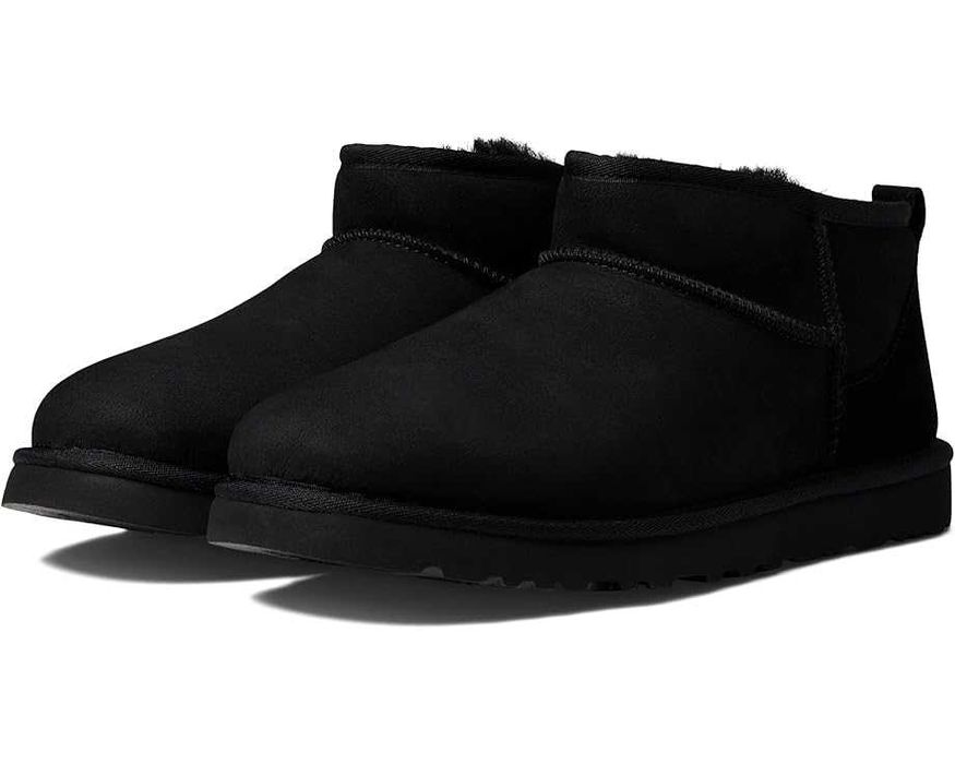 Чоловічі Уггі UGG Classic Ultra Mini Black Оригінал