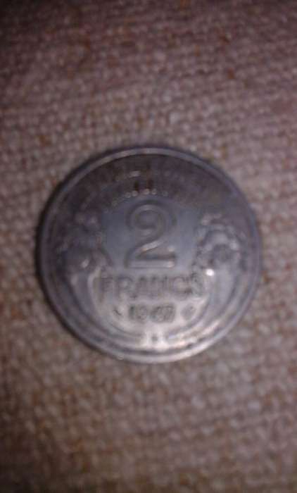 Moeda de 2 francos de 1947