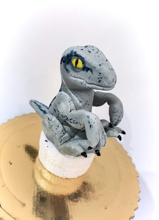 Figurka cukrowa dinozaur