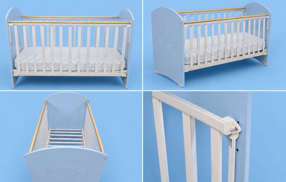 Cama bebé  de grades