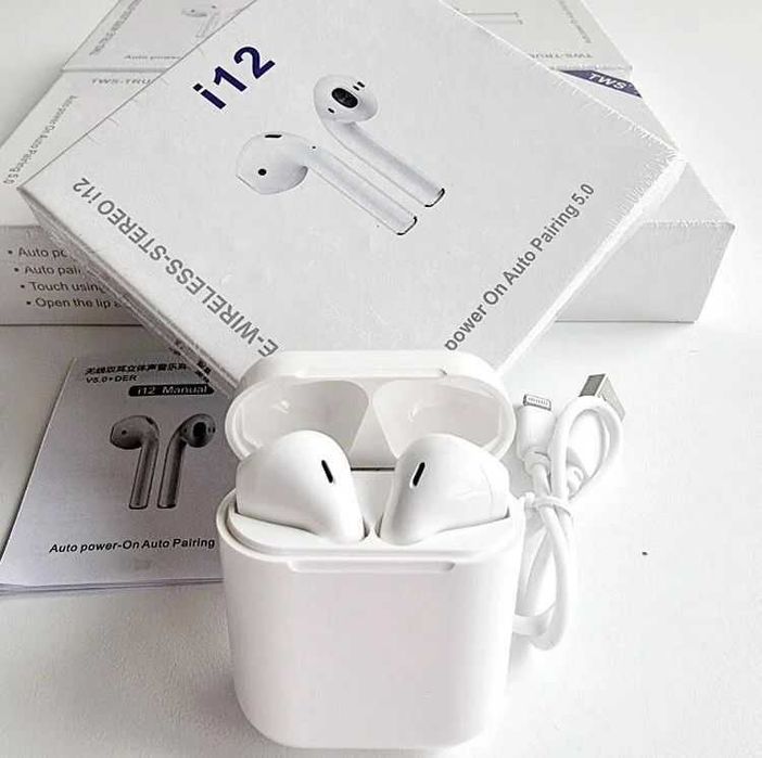 Bluetooth наушники с микрофоном inPods i12 TWS
