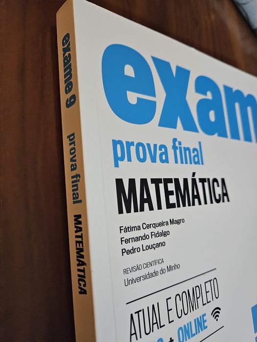 Livro de preparação prova final Matemática 9° ano - Leya Educação