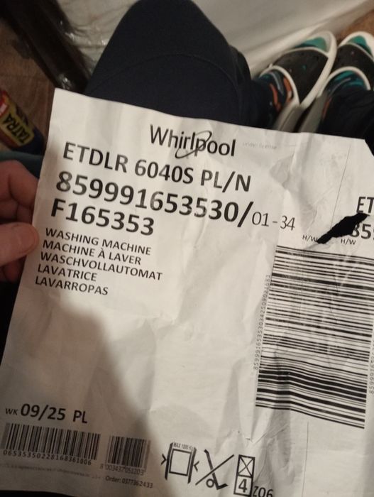 Nowa Pralka Whirlpool